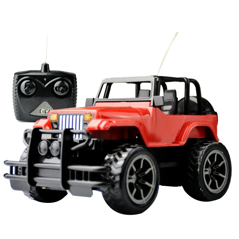 

Toys Car, 4-Way Remote Control Car, Big Foot R/C Vehicle, for Boys & Girls (Red & Black)