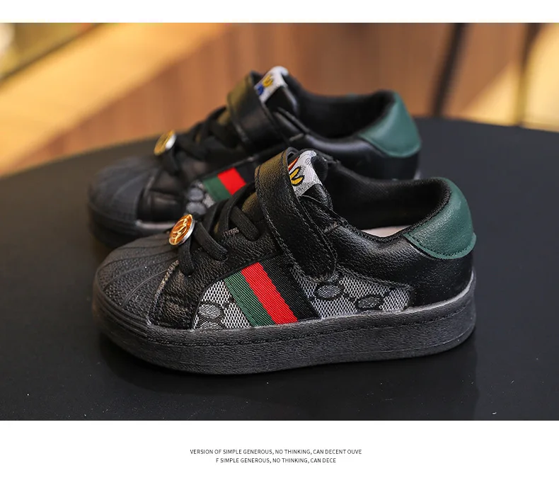 New Fashion Brand Sports Shoes Board Four Seasons Rubber Sole Shallow Mouth Cover Foot Velcro Casual White Age Range Item Type