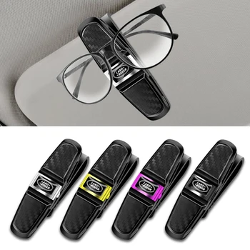 

1Pcs Car Sun Visor Sunglasses Clip For Land Rover Range Rover Evoque Defender Discovery Freelander Universal Ticket Card Clamp