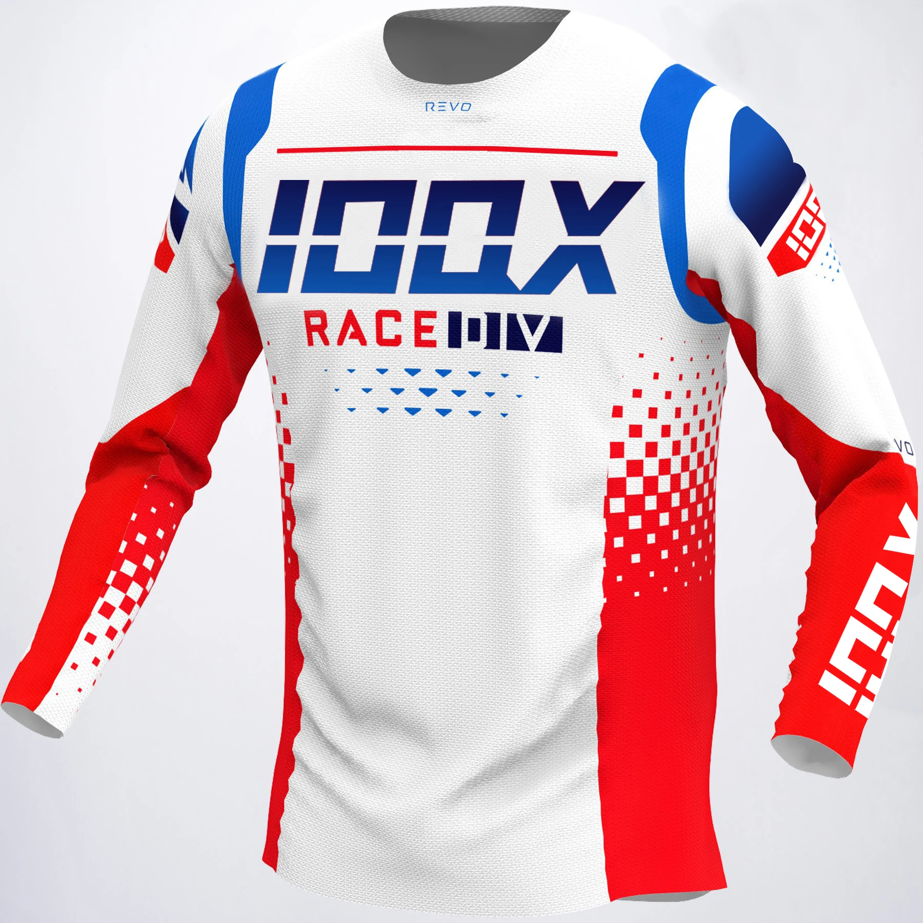 

IOQX Legacy White/Red REVO LE Off-Road MX ATV MTB Mens Riding Dirt Bike Gear Motocross Racing Jerseys