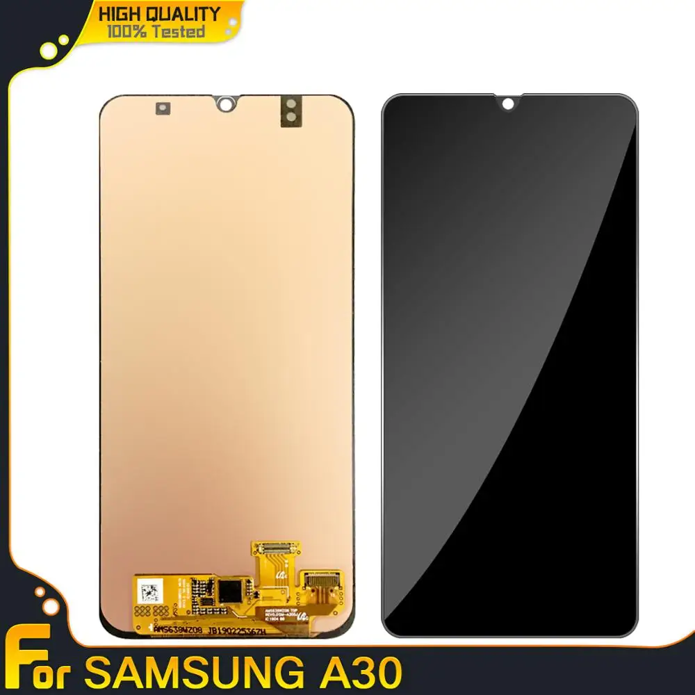 ЖК дисплей для Samsung galaxy A30 A305/DS A305F A305FD A305A с сенсорным экраном и дигитайзером в