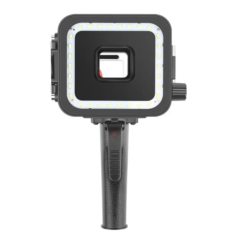 

For Gopro Camera Accessories Underwater Lighting Black Waterproof Light for Gopro Hero 5 / 6 / 7