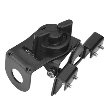 

66 Clip Bracket Portable Stable Stainless Steel Mini Car Mobile Holder Base With Dismantling Device Radio Antenna Mount