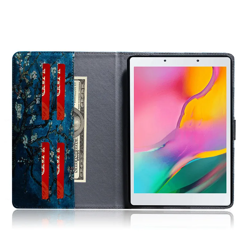 Чехол wekays для samsung Galaxy Tab A 8,0, мультяшный кожаный чехол Fundas для samsung Tab A 8,0 T290 T295 T297, чехол
