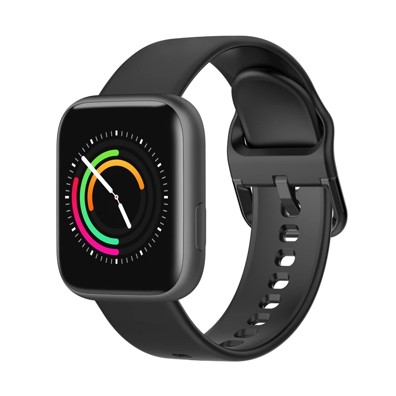 Black Smart Watch P4 IP67 Waterproof Fitness Sports Bracelet Women Men Smartwatch for Fashion Apple IPhone Android - Цвет: Black