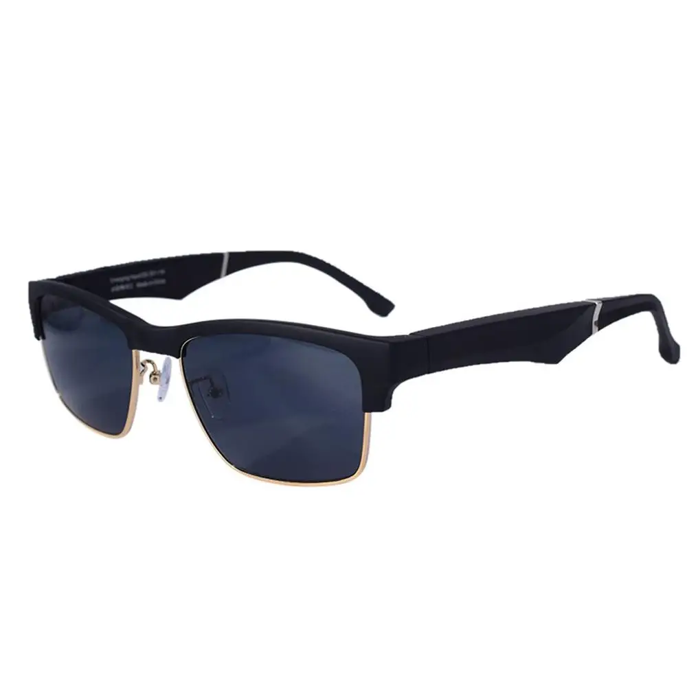 Поляризованные солнцезащитные очки Bluetooth костная проводимость гарнитура очки Здоровье Спорт Беспроводные наушники с микрофоном