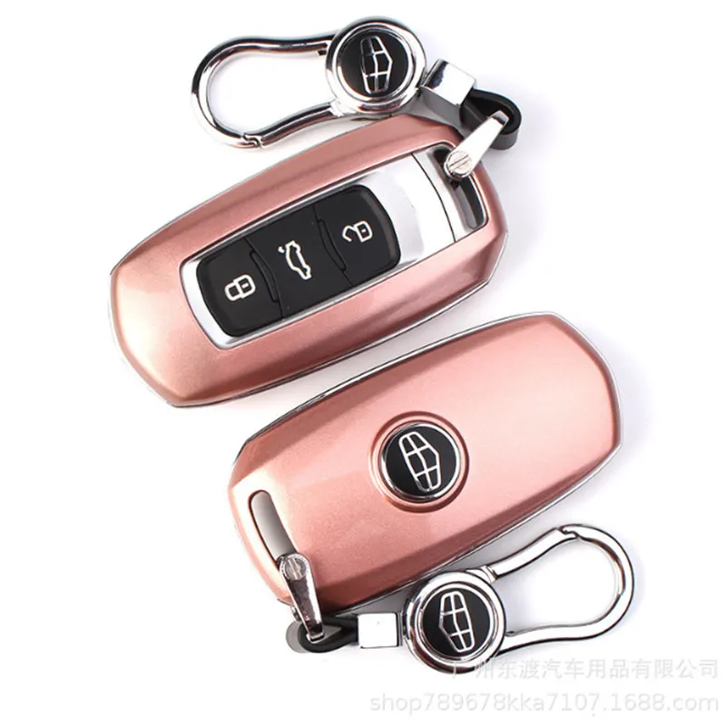 Для Geely, чехол для дистанционного ключа автомобиля - Название цвета: F