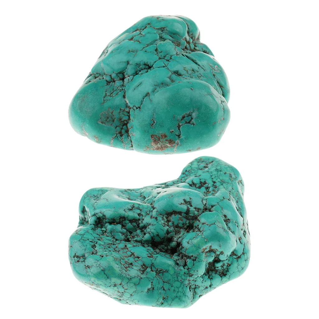 Gema rugosa de meditación Natural para hombres y mujeres, Gema turquesa Natural, piedras de Reiki, Feng Shui, energía, regalos de La Fortuna, 5cm
