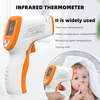 

Temperature Non Contact Forehead Thermometer Household Home Digital Infrared Electronic termometro Children's градусник для тела