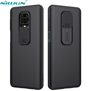 

NILLKIN for XiaoMi RedMi Note 9s Note 9 Pro Max Phone Case,Camera Protection Slide Protect Cover Lens Protection Case