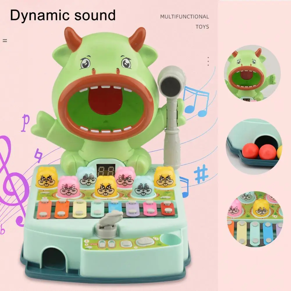 1 Set Flashing Baby Pounding Toy Cartoon Plastic Funny Whack-A-Mole for Kindergarten | Игрушки и хобби