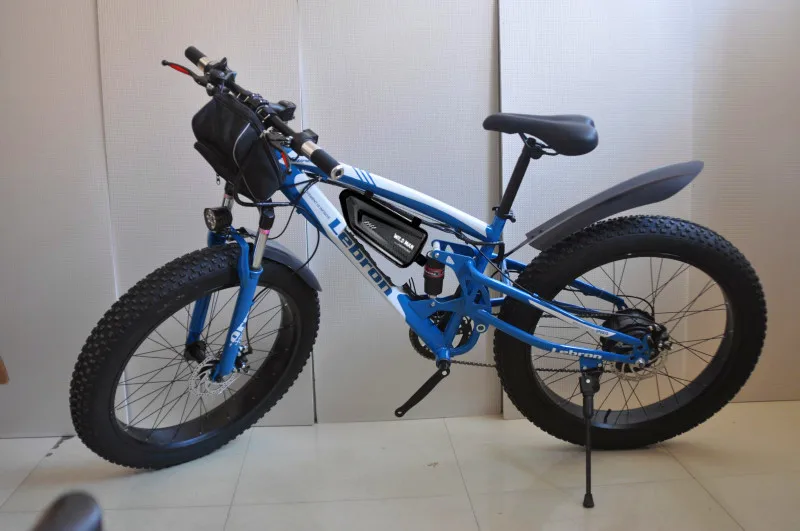 Электрический велосипед snow e bike 17 &quot 7 скоростей 26*4 0 толстая шина мощный