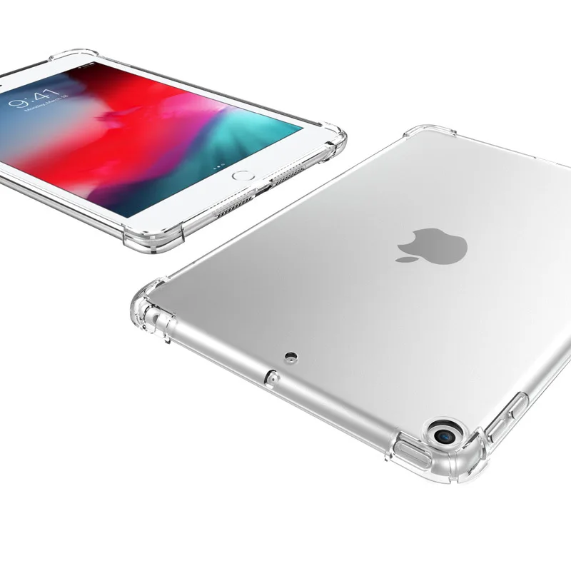 Case for iPad 10.2 2019 Shockproof Corners TPU Cover for iPad 9.7 2017 2018 Air 2 1 Pro 9.7 11 10.5 12.9 Mini 2/3/4/5 Funda
