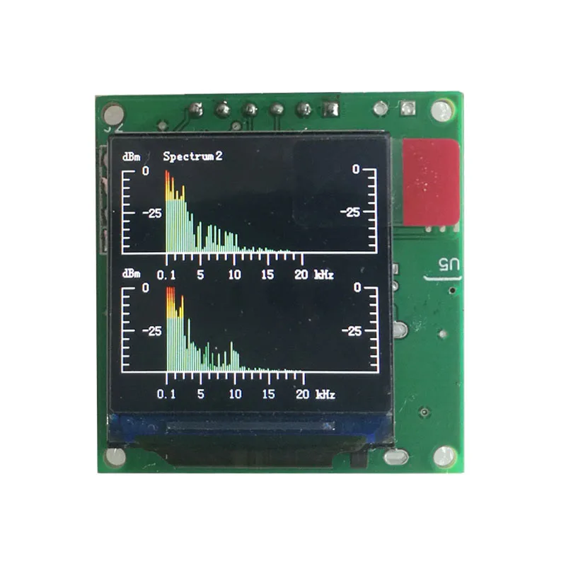 1PC 1.3 Inch Balanced LCD Color screen Multi mode Music Audio Spectrum Indicator Level Indicator VU Meter DIY Speaker Amplifier