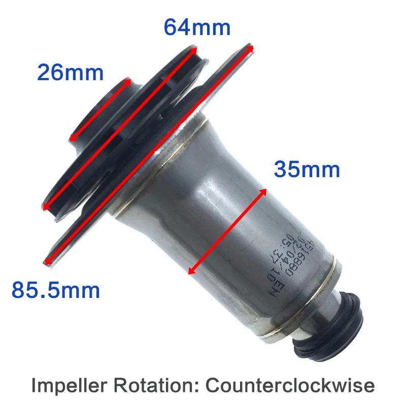 rotor do motor da bomba de circulacao 01