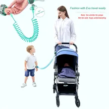 Pudcoco младенцы дети ремни безопасности Ручной ремень анти-потери поводок запястья поводок