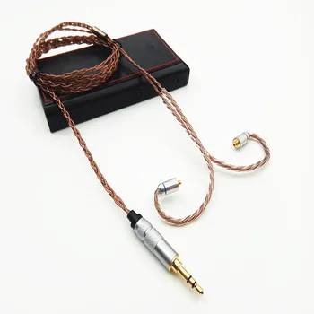

7N single crystal copper silver plated wire diy upgrade cable A2DC IE80 TF10 IM50 IM70 W4R SE535 IE80 MMCX