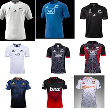 19 20 Размер S-3XL тайская версия Кубка мира Новая Зеландия Регби Джерси футболка для регби Зеландия тренировочные рубашки