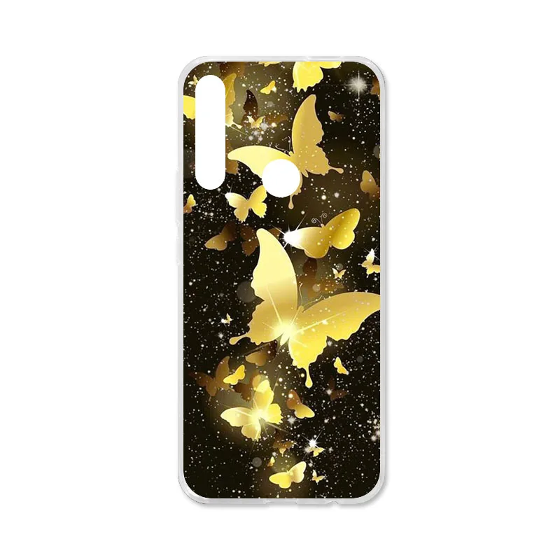 ТПУ чехол для huawei Y9 Prime чехол Силиконовый Цветочный Бампер для huawei P Smart Plus Z Honor 8x Max 8A 8C 9X Pro Чехол - Цвет: Q050