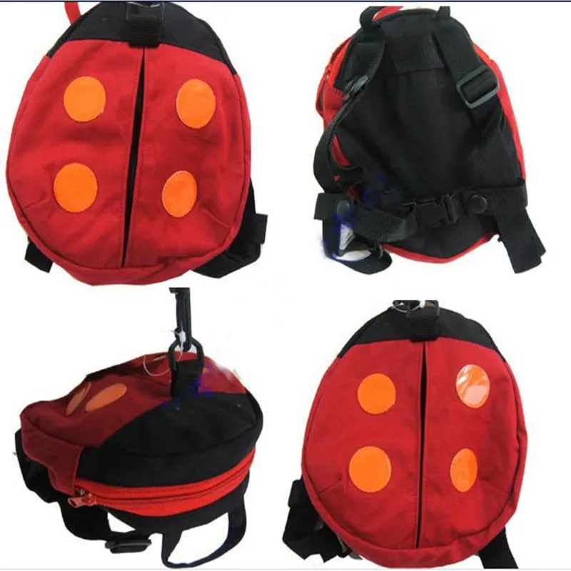 

Cartoon Ladybug Bat Anti-Lost Package Child Toddler Small Bag Anti-Lost Baby Supplies High Quality Cotton Material Production