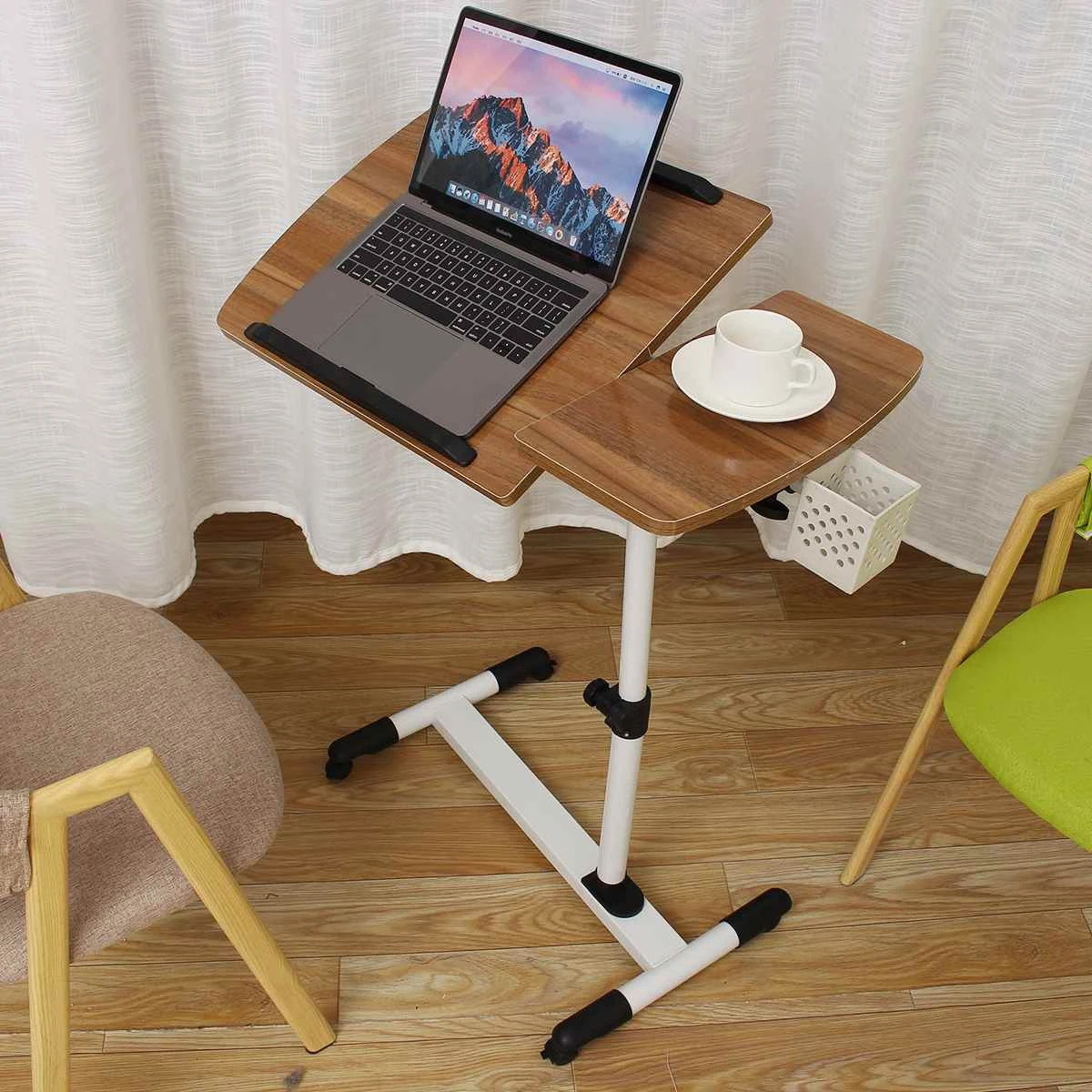 Escritorio de de alta calidad ángulo ajustable, escritorio para ordenador portátil, para Notebook sobre cama, sofá, mesa de ordenador móvil|Escritorios portátiles| - AliExpress