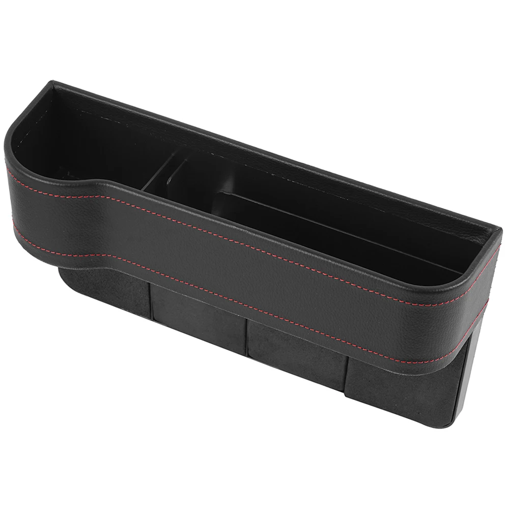 

Car Stowing Tidying Seat Crevice Gaps Storage Box Auto Drink Pockets Organizers for Phone Key Cards Wallet Car Seat Side Slit