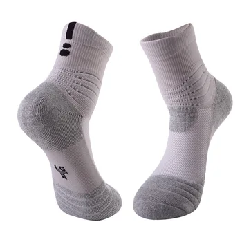

Professional basketball socks towel bottom tall tube breathable running fitness elite male high quality breathable