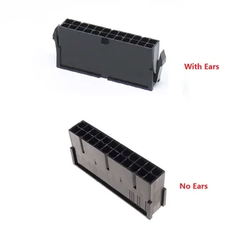 

10pcs 5559 4.2 mm 24 pin Female Power Connector Housing plastic shell 24 Position Motherboard ATX