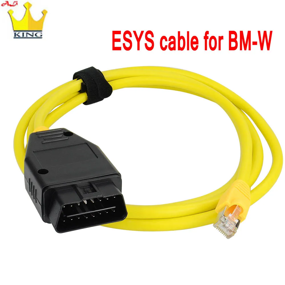 YDL ENET кабель для передачи данных BM W Ethernet to OBD Интерфейс E-SYS ICOM кодирование более