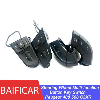 

Baificar Brand New Genuine Steering Wheel Multi-function Button Key Switch For Peugeot 408 508 C3XR