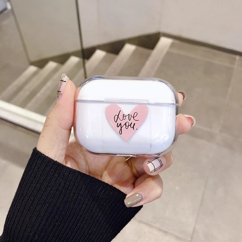 Забавный мультяшный чехол для Apple Airpods Pro, прозрачный жесткий чехол для Airpods 2/1, милый чехол для наушников, зарядная коробка для Airpod