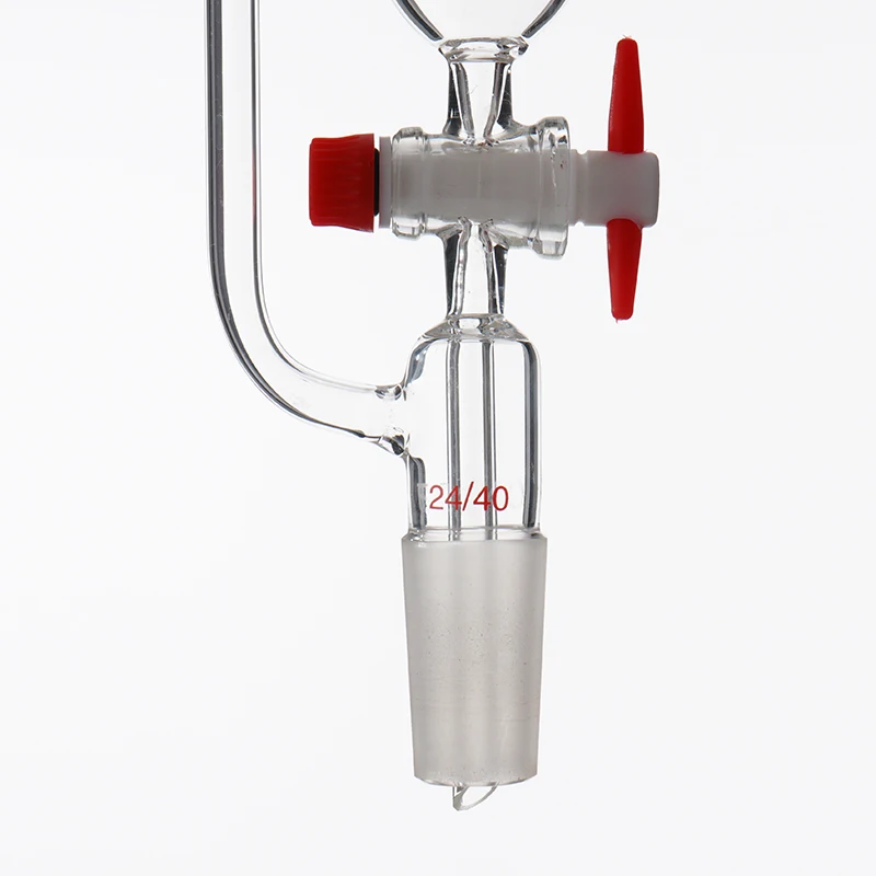 PTFE 표준 포트 정압 깔때기 원통형 드롭 깔때기, 10, 50, 250, 500 ML, 1 개
