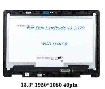 

LCD screen NV133FHM-N41 for Dell Latitude 13 3000 Series 3379 with touch + frame NV133FHM-A11 1920X1080 40pin EDP interface