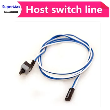 

Computer host switch cable ATX chassis switch cable computer switch cable host switch button restart line