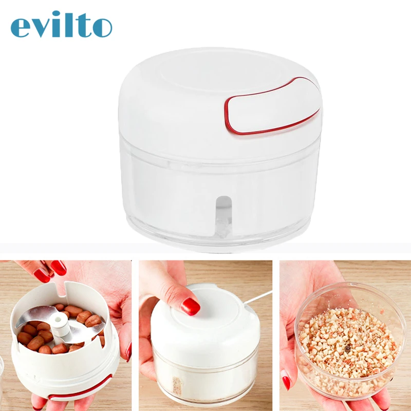 Handheld Food Chopper Premium Grade Stainless Steel Handheld Food Chopper Premium Grade Stainless Steel