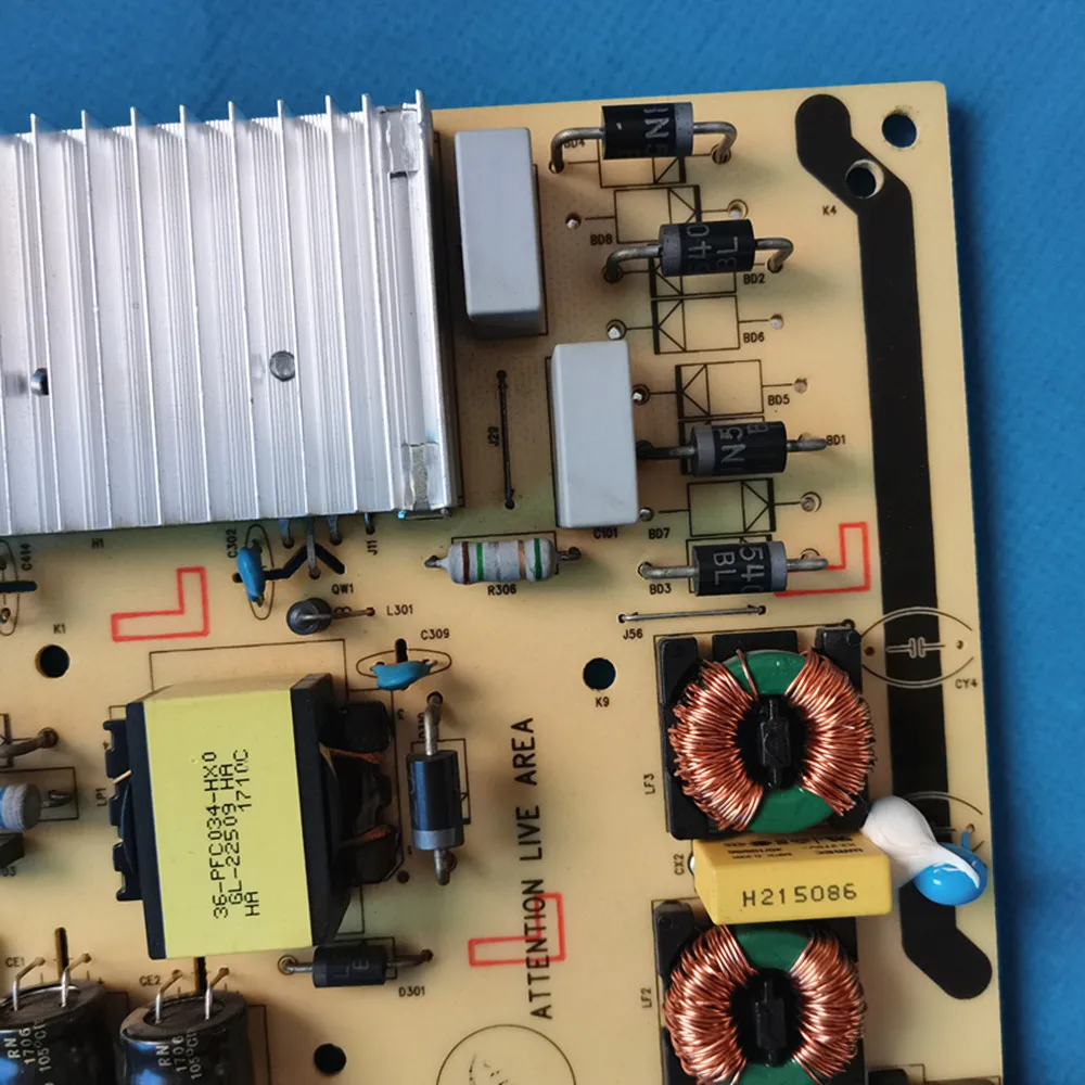 LKWVQRQE Carte D'alimentation TV, Compatible Avec TCL