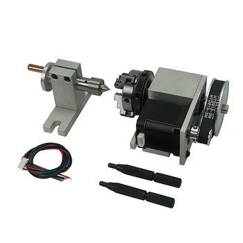 

CNC tailstock and 4th Axis Rotary Axis with Chuck 50mm