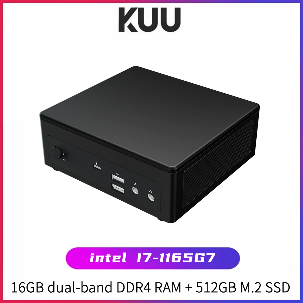 Kuu Mingar 2 Mini Pc I7 1165g7 Win10 Iris Xe Graphics Card Rj45 Usb 3 0 Type C Wifi 16gb Dual Band Ddr4 Hard Disk Can Be Added Barebone Mini Pc Aliexpress