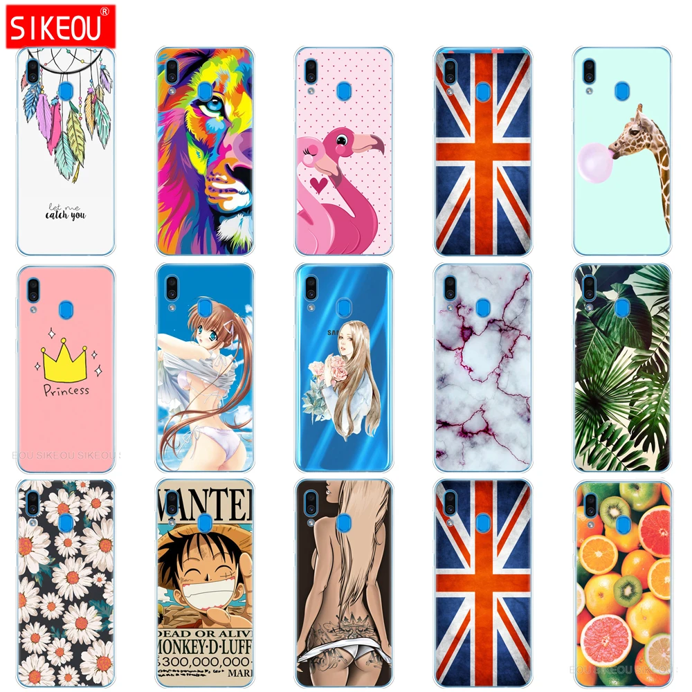 Чехол для Samsung Galaxy A20 чехол A20E силиконовая задняя крышка A 20 2019 A205F A202F мягкий