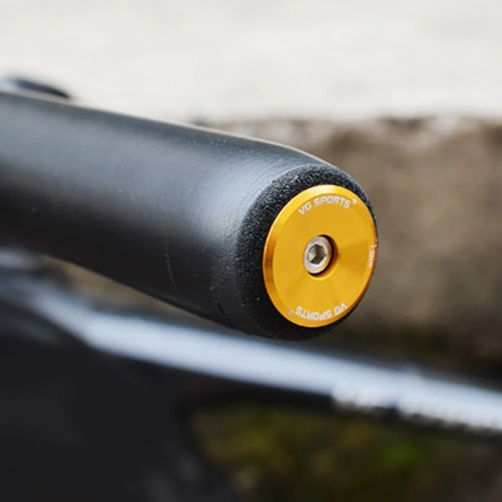 1 Pair Road Folding Bike Handlebar Grip Ends Cap Racing Cycling Handle Bar Handlebar Plugs Outdoor Cycling Bicycle Accessories bicycle accessories bicycle handlebar cap bicycle handlebar end plugs