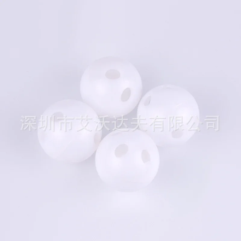 

Manufacturers Direct Selling Handmade DIY Materials Circle Plastic White Bell Plastic Doll Muppet Built-in xiang qiu
