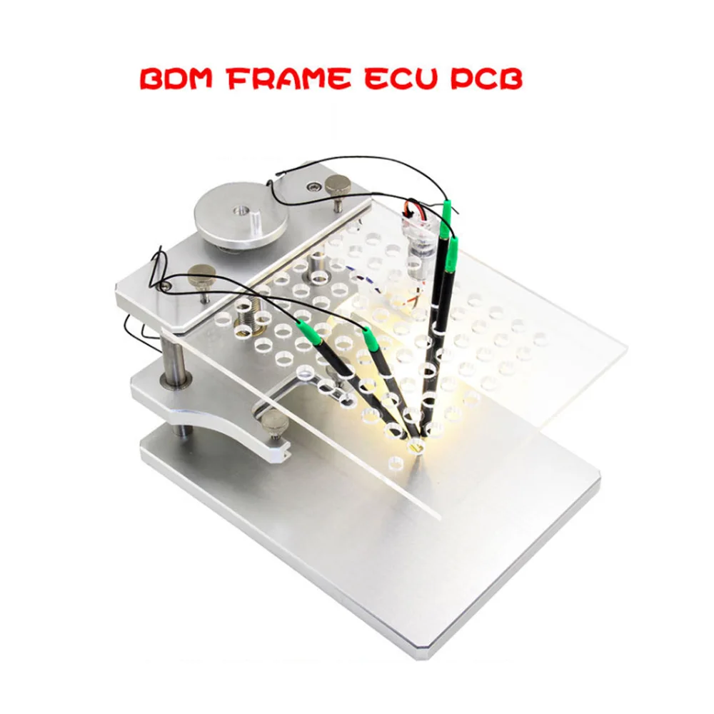US $182.16 Stainless Steel LED BDM Frame Galletto FGTECH BDM100 Metal BDM Frame ECU Programming Tool High Quality