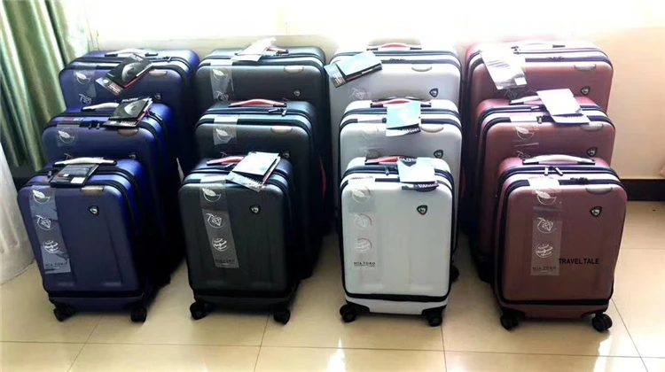 white a set Travel tale 20 дюймов 24 дюйма 28 дюймов АБС жесткий чехол для переноски на koffer набор багажных чемоданов на 3 предмета в комплекте тележка комплект с сумкой, масштабных дорожных чемоданов, набор - Цвет: white a set