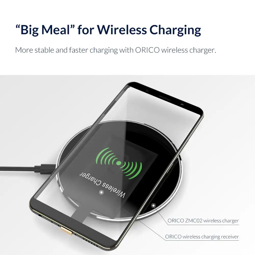  ORICO QI WIRELESS-LADEGERÄT Empfänger Für iPhone Drahtlose Lade Empfänger für Micro USB Typ-c Telef