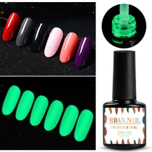 RBAN NAIL 7 мл светящийся не протирает верхнее покрытие Гель-лак долговечный впитывающий Гель-лак для ногтей светится в темноте маникюрные инструменты