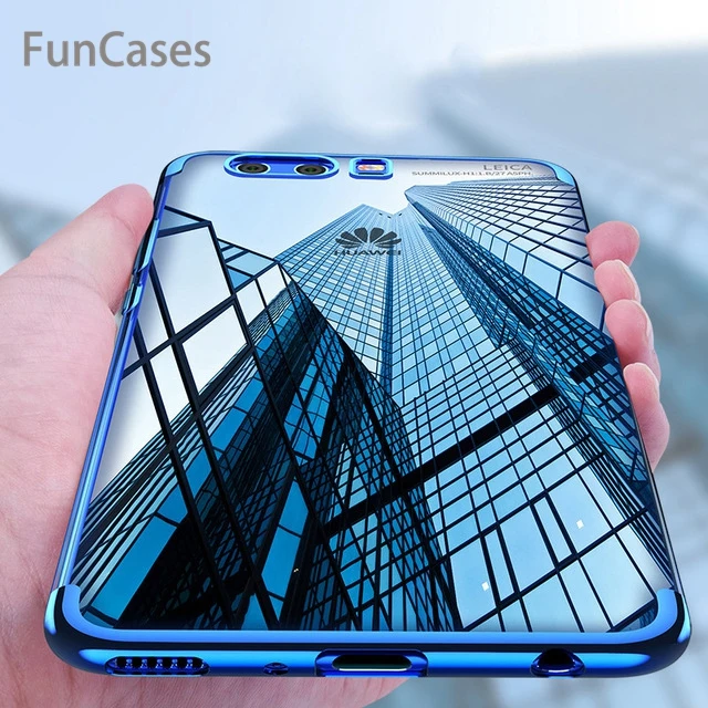 Plating Soft Silicone Case For Huawei P10 P20 P8 P9 Lite Plus 2017 Enjoy 7s 8 Mate Honor 9 10 V10 V9 Play Y6 Y7 Prime Y9 2018 | Мобильные