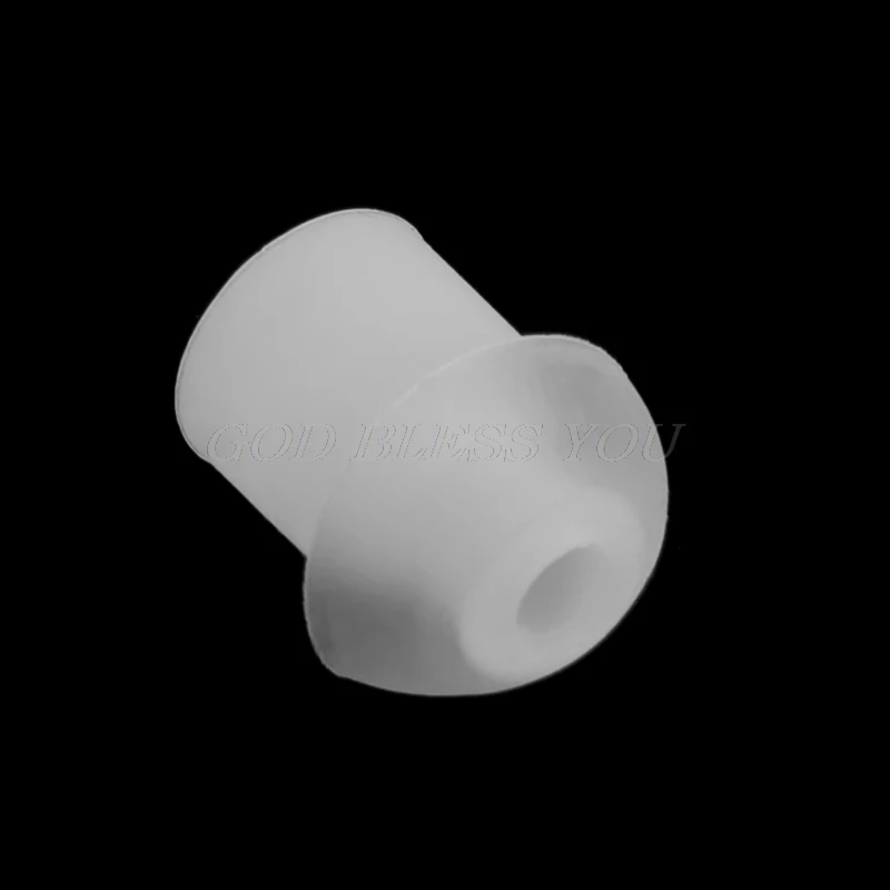 Transparent Coil Acoustic Air Tube Earplug Replacement For Radio Earpiece Headset