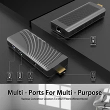 T6 pro vara mini pc intel celeron j4125 6gb lpddr4 128gb emmc 1000m lan wifi bluetooth computador pc hdmi compatível com windows 10