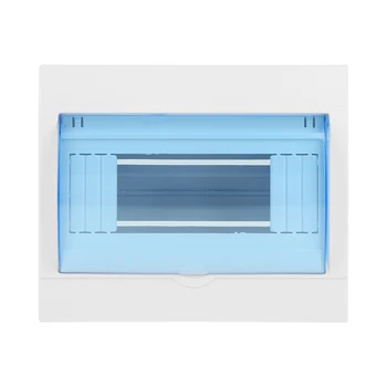 

1pc Plastic Distribution Protection Box For 5-8 Ways Circuit Breaker Indoor On The Wall