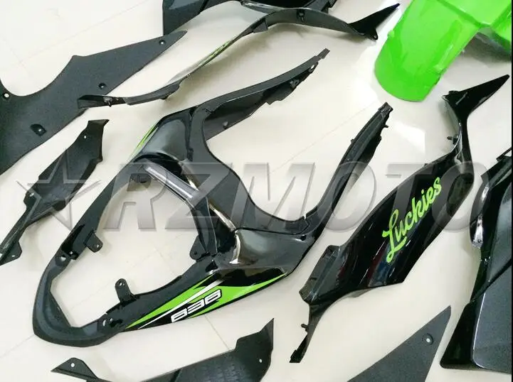 3 Подарки ABS Полный комплект обтекателя подходит для Kawasaki ZX6R 2013 Обтекатели ZX-6R ниндзя 636 599 Декодер каналов кабельного телевидения Лаки Страйк